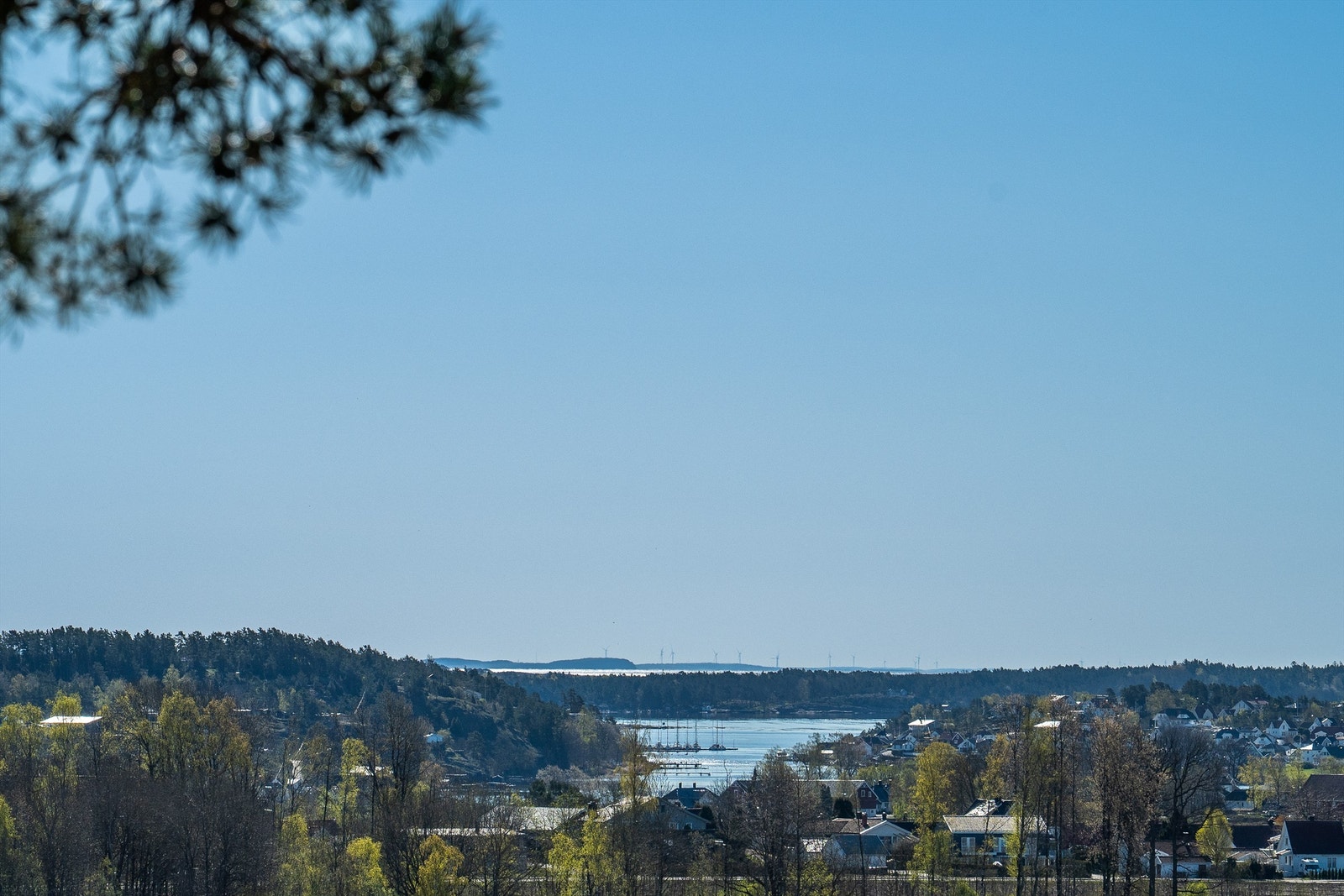 Utsikt mot Skjærgården. Galleribilde
