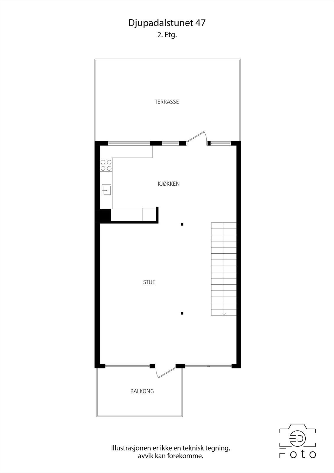 Plantegning 2.Etg Galleribilde