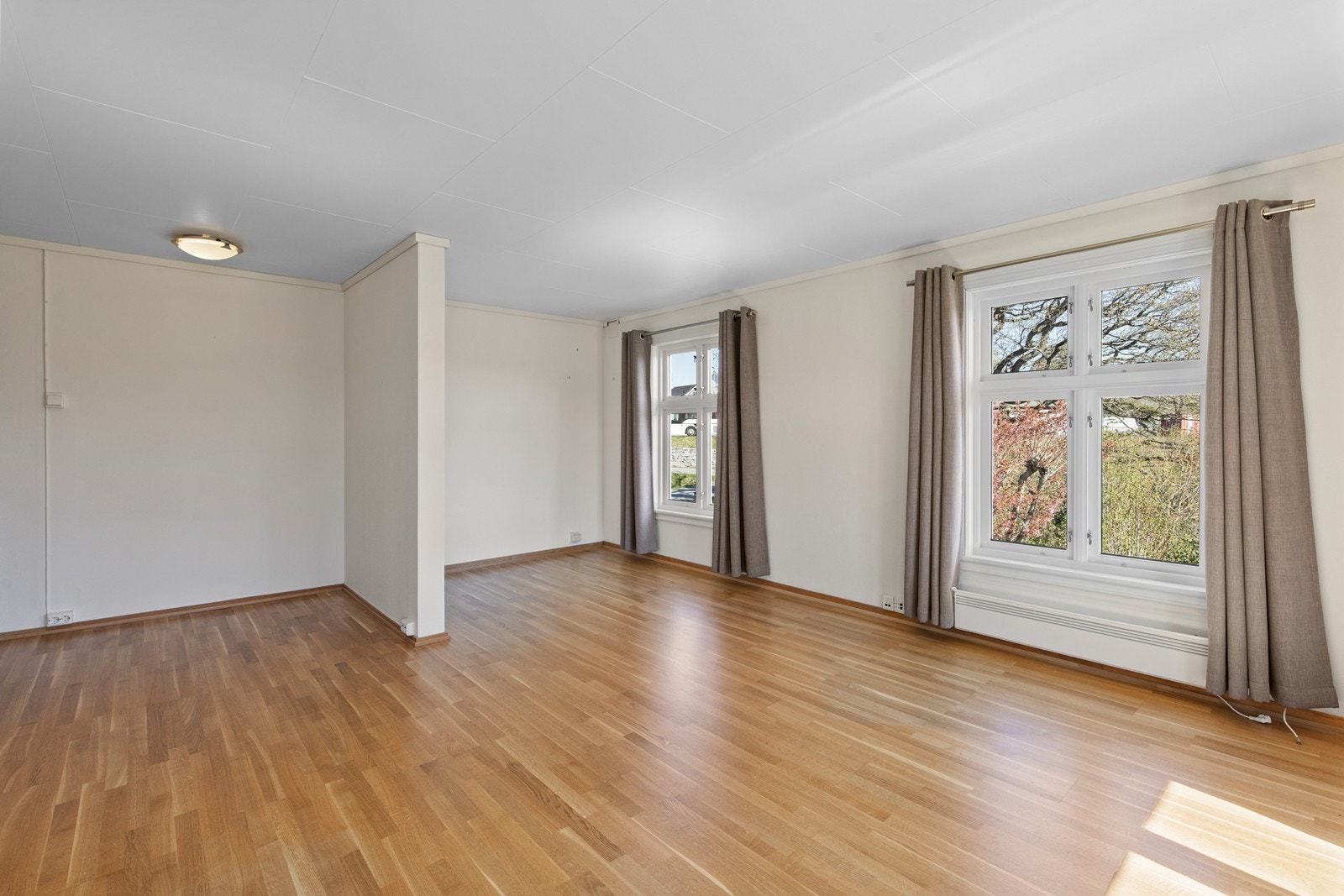 Lyst og luftig soverom. Galleribilde