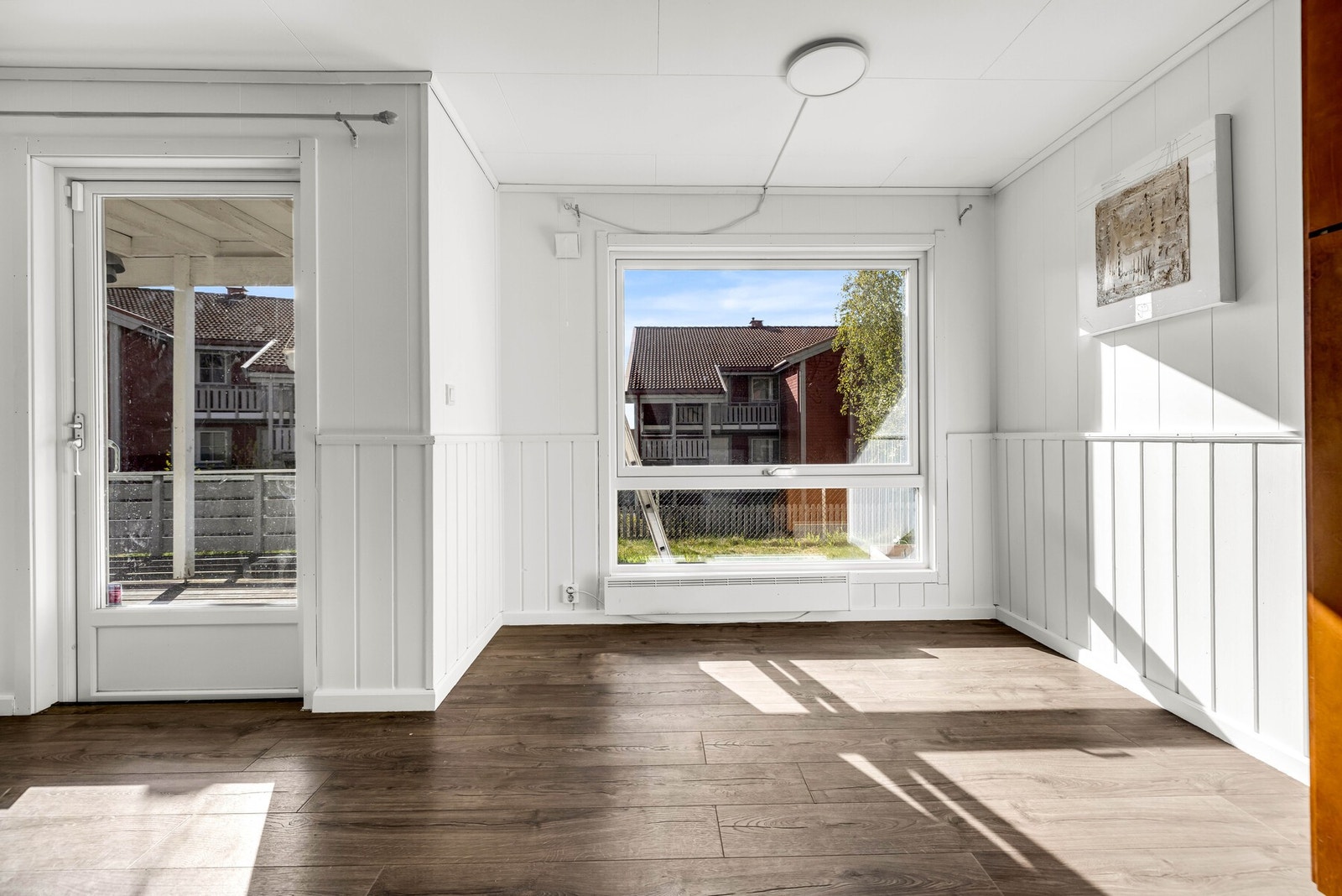 Her er det også god plass til spisebord. Galleribilde