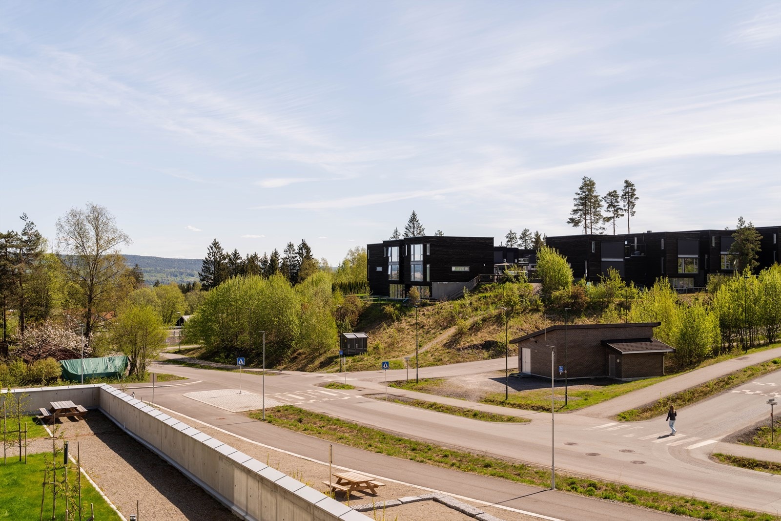 Utsikt fra balkongen. Galleribilde