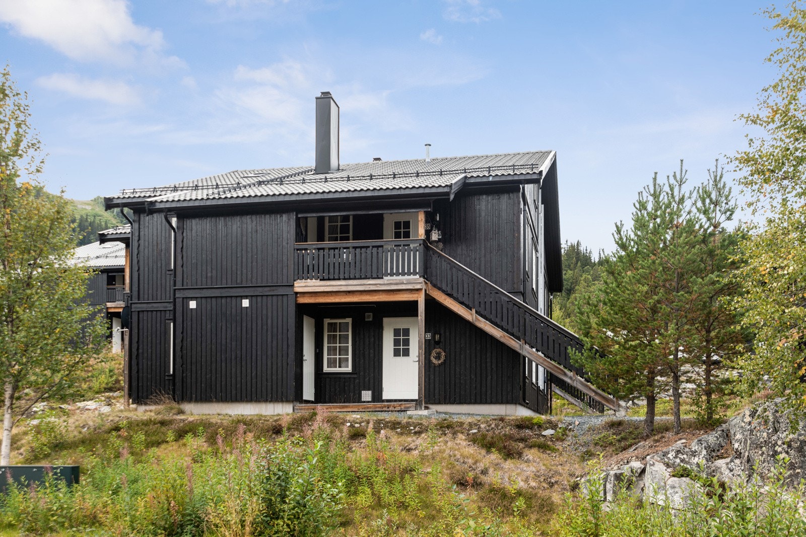 Her ligger man kun ett steinkast unna alpinanlegget - Ski in/Ski out, bokstavelig talt Galleribilde