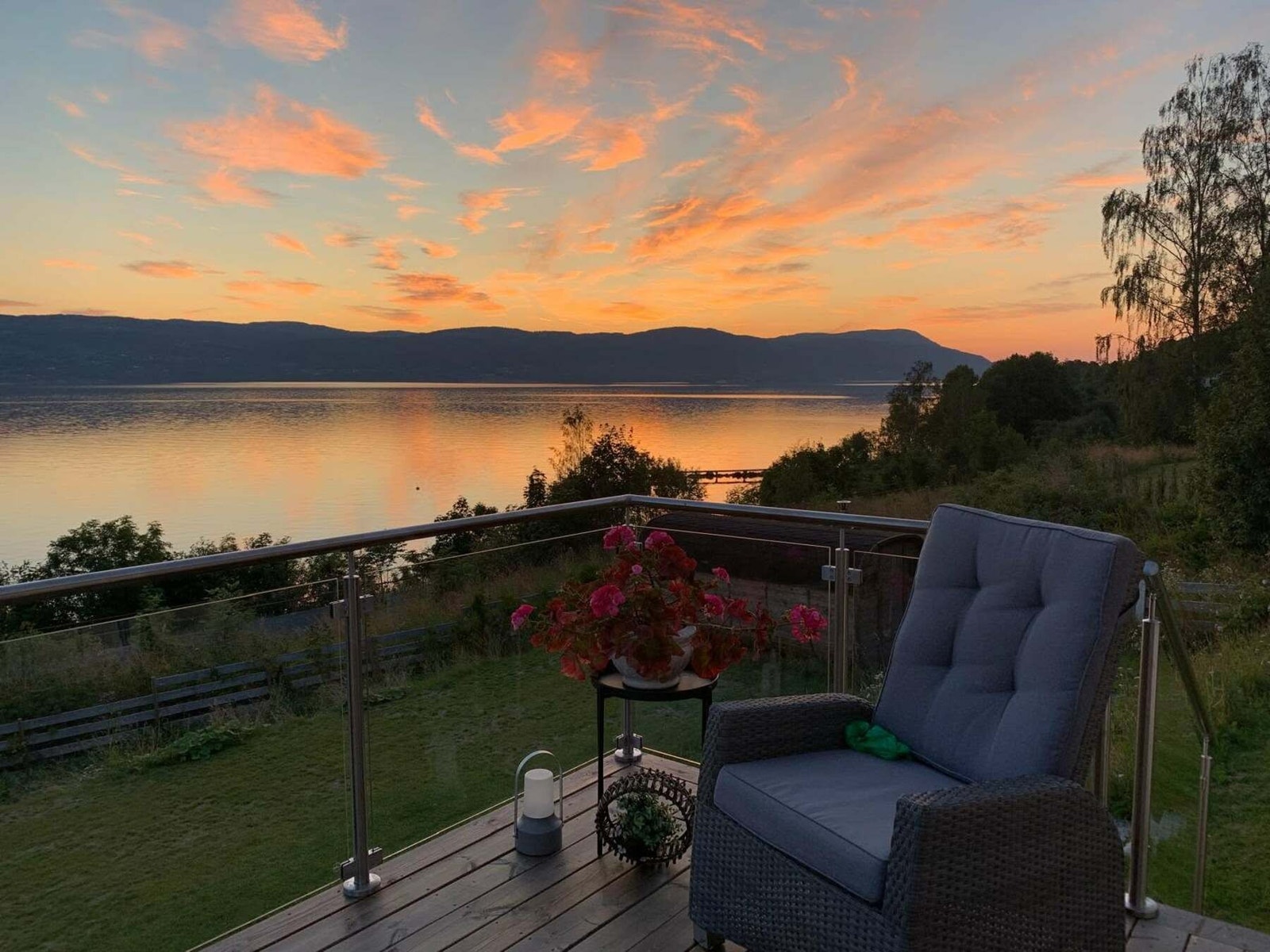 Solnedgang. Bilde tatt av selger Galleribilde