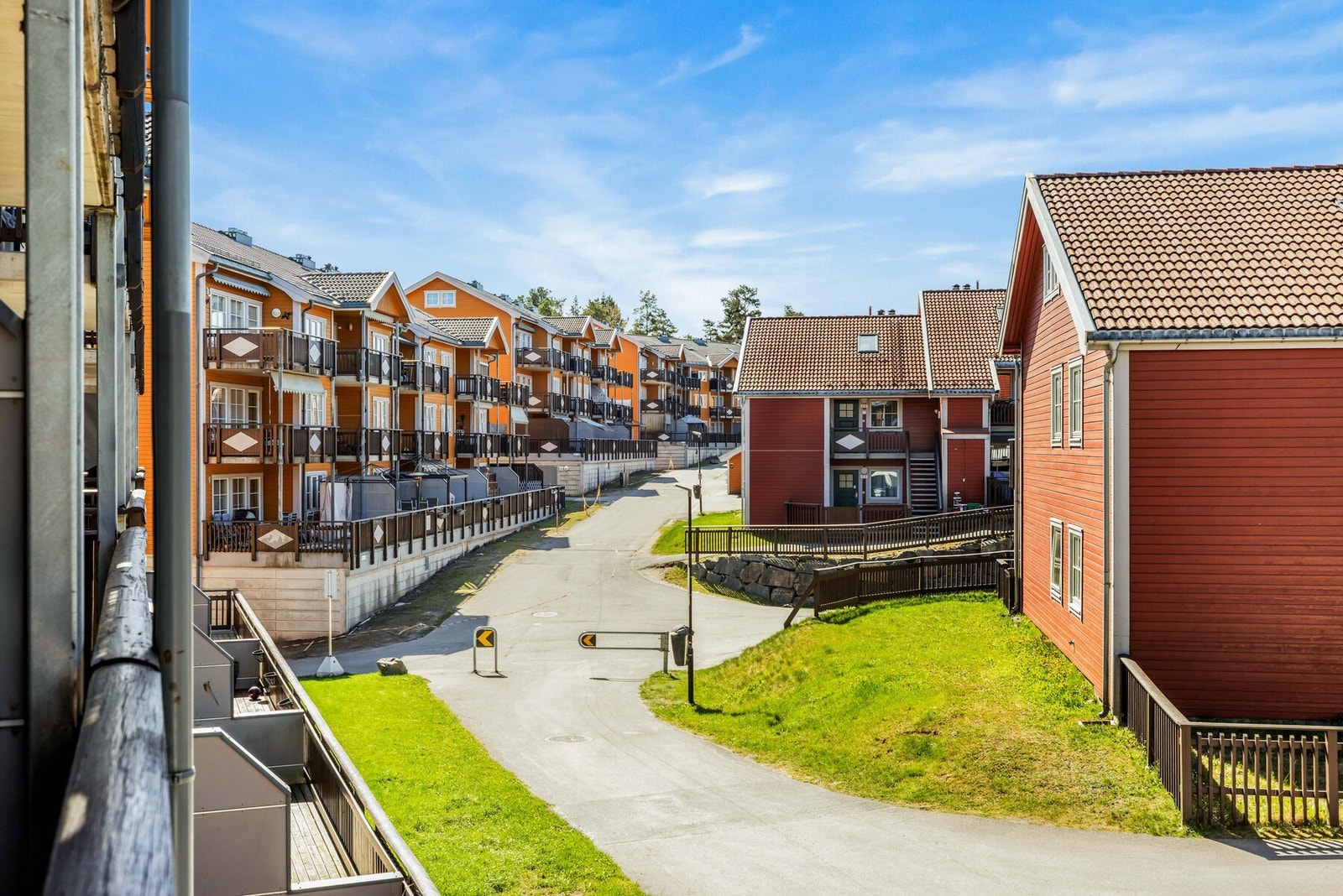 Grønt og fint opparbeidet område. Galleribilde