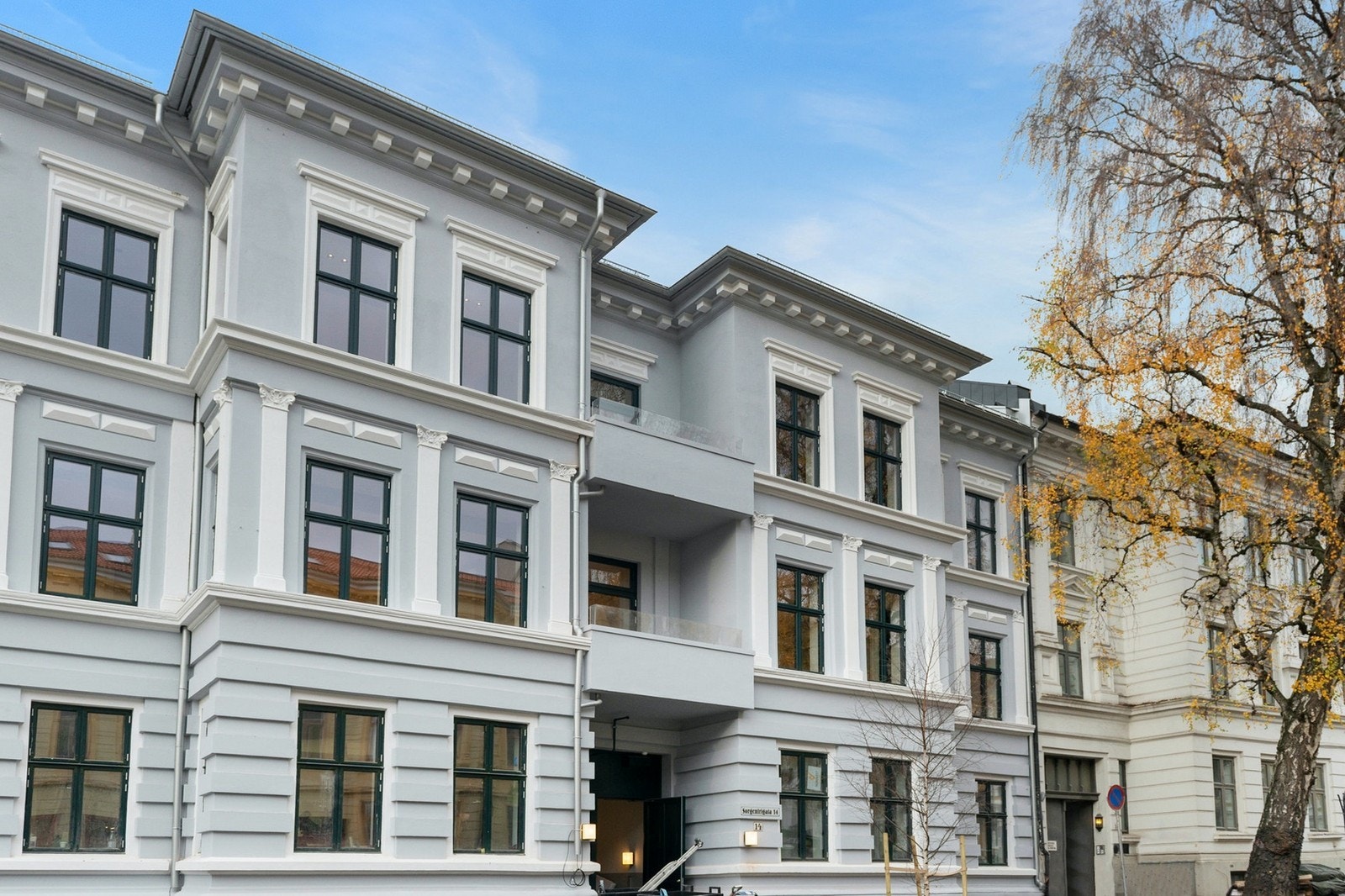Inngangsparti Galleribilde