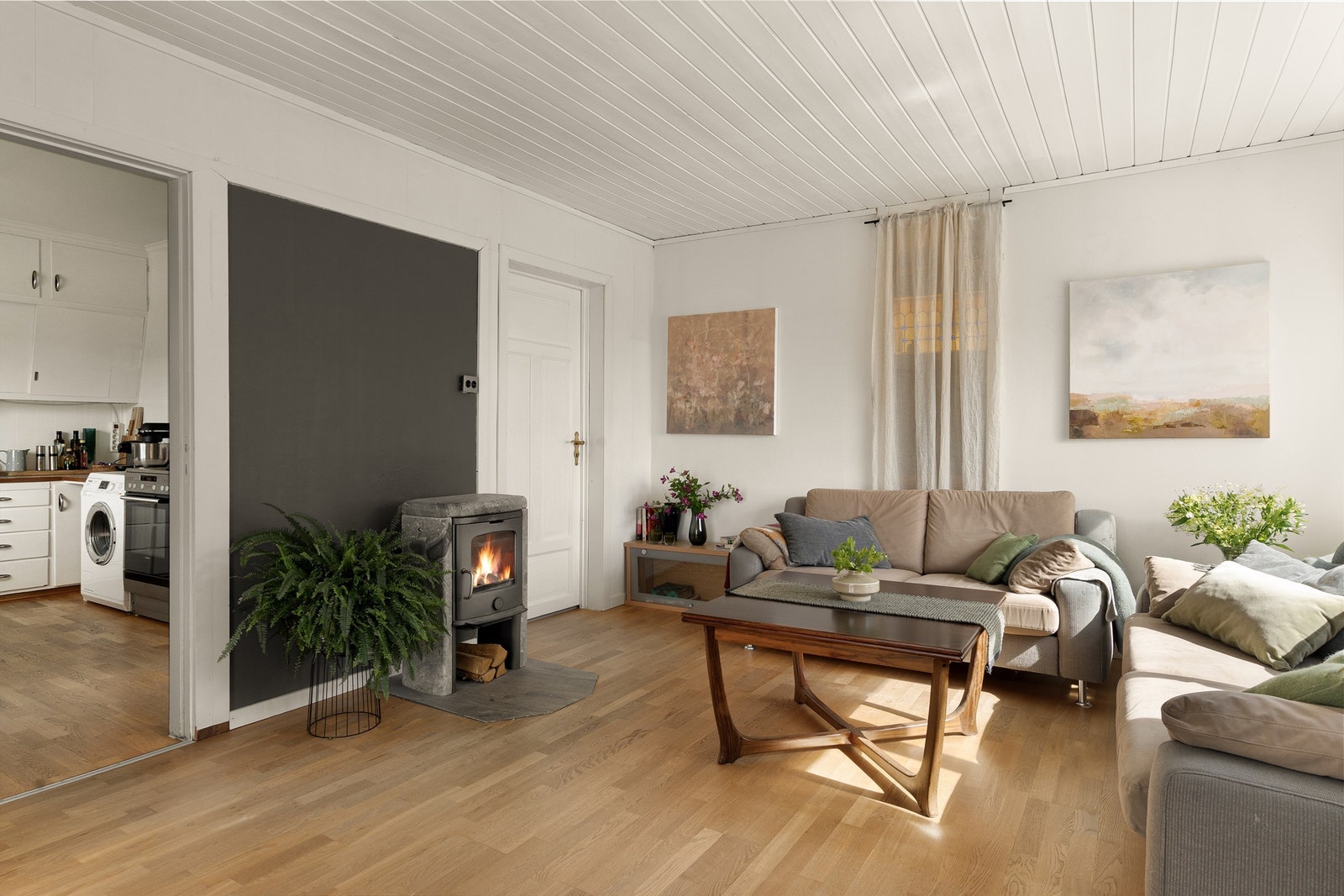- Ovnen er rentbrennende og i tidløst design - Galleribilde