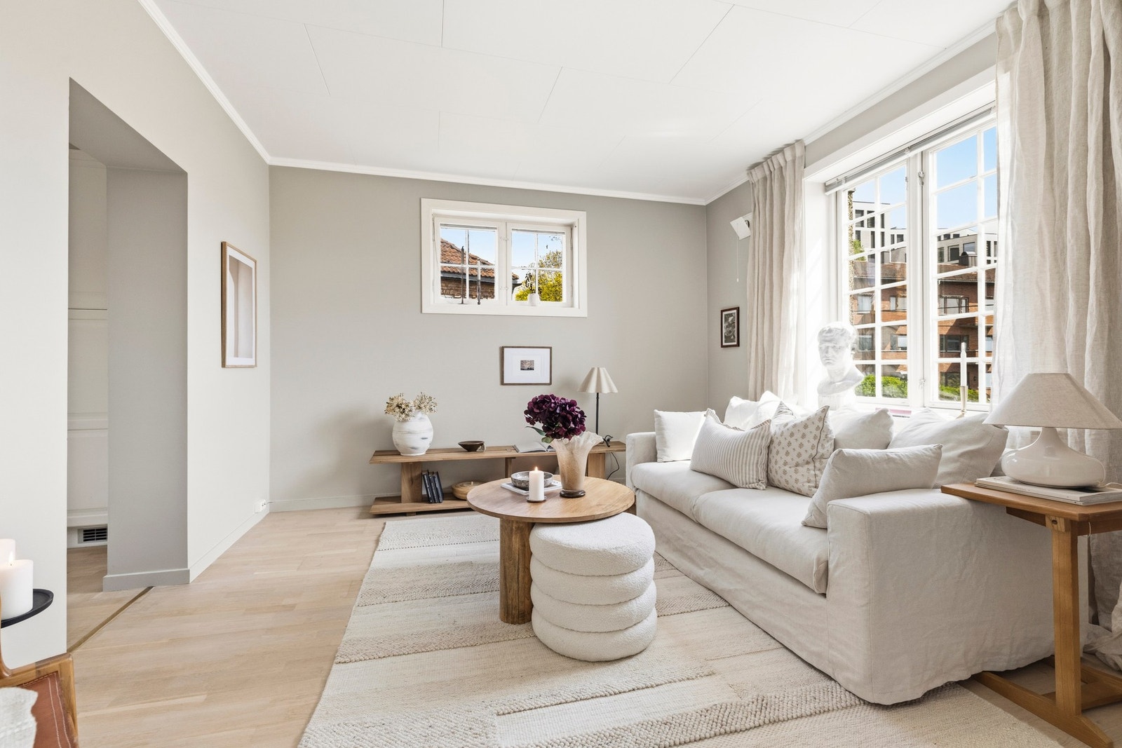 Velkommen til Lensmann Hiorths allé 13.
Foto: Marikafoto. Galleribilde