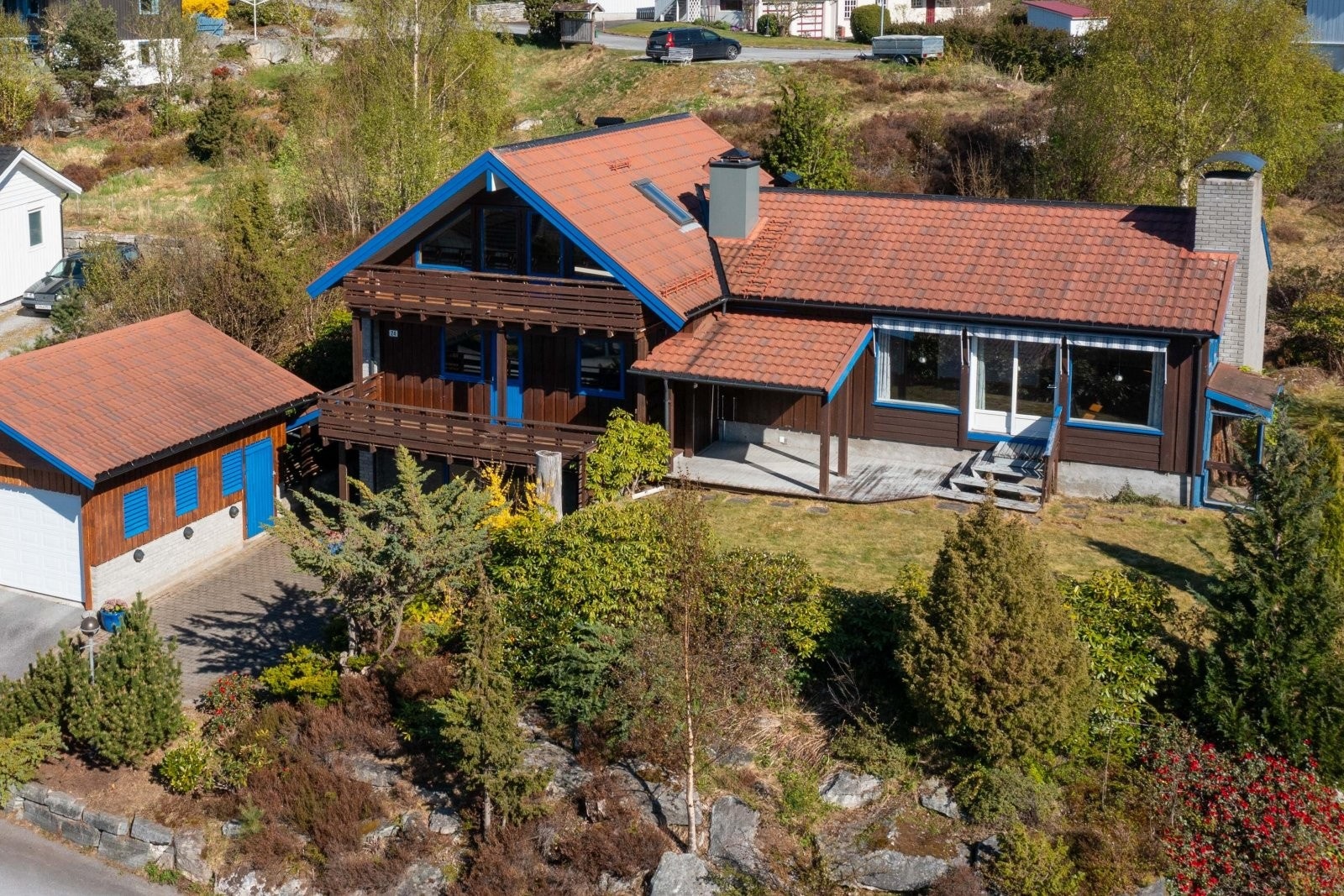Dronefoto Galleribilde