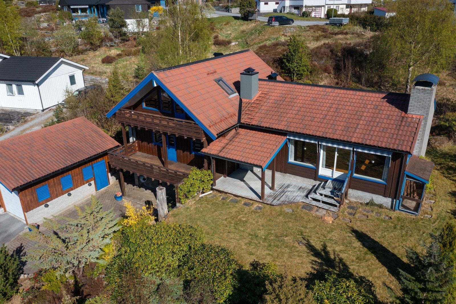 Dronebilde Galleribilde