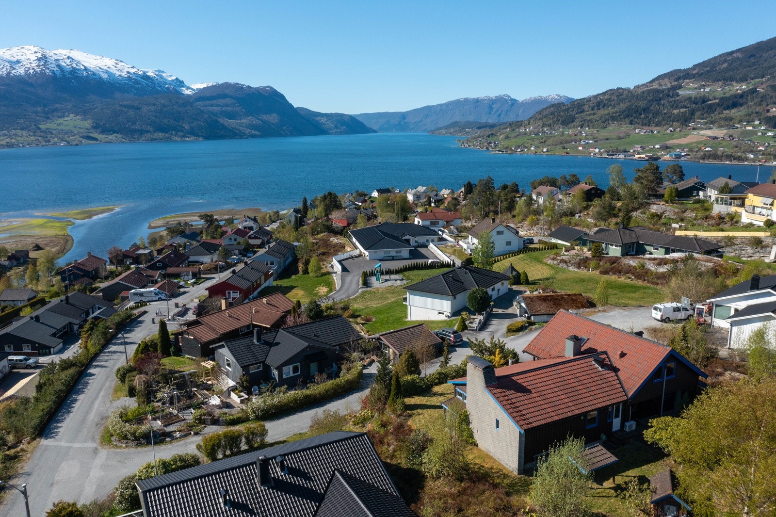 Dronebilde Galleribilde