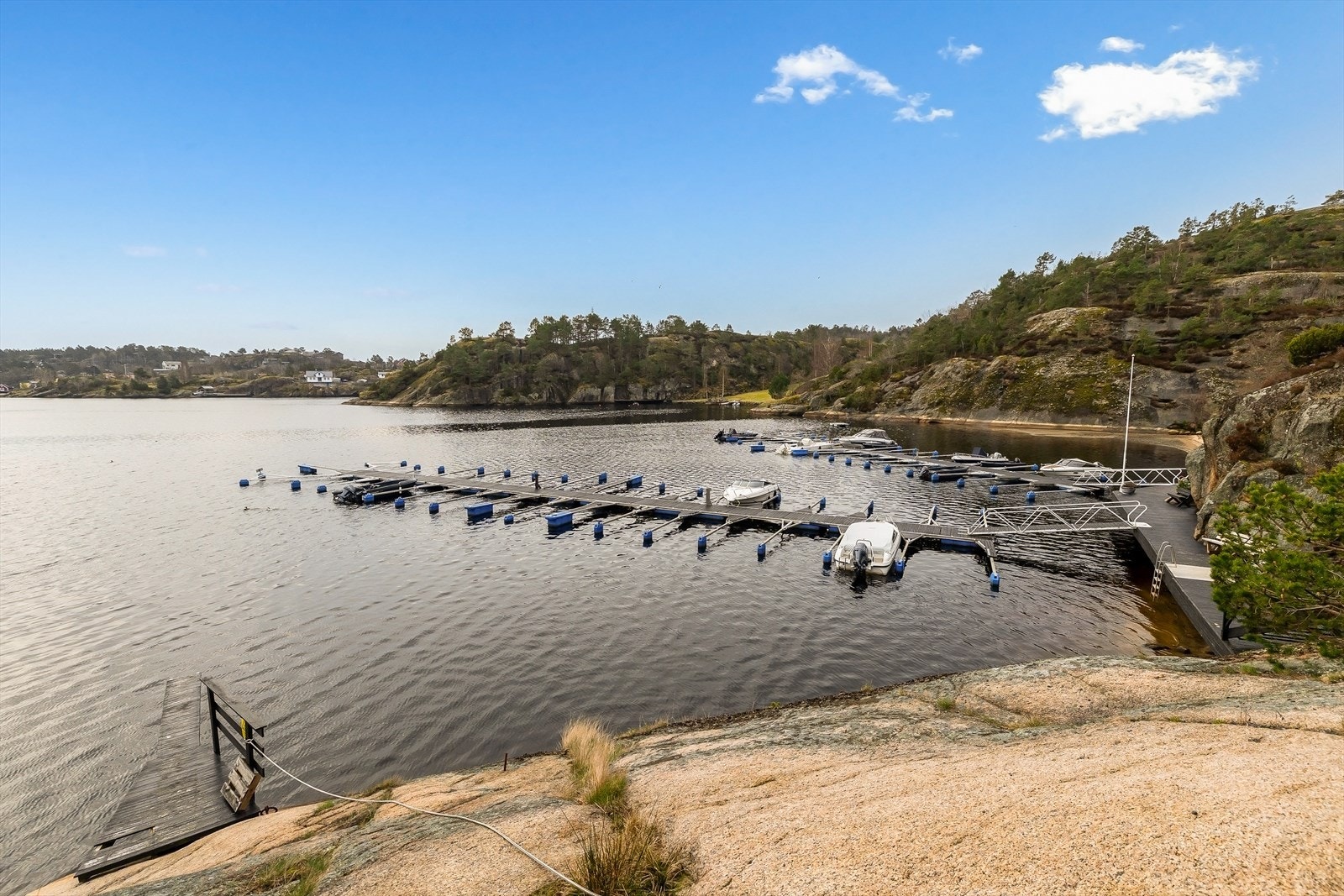 Oversikt over det felles bryggeanlegget. Galleribilde