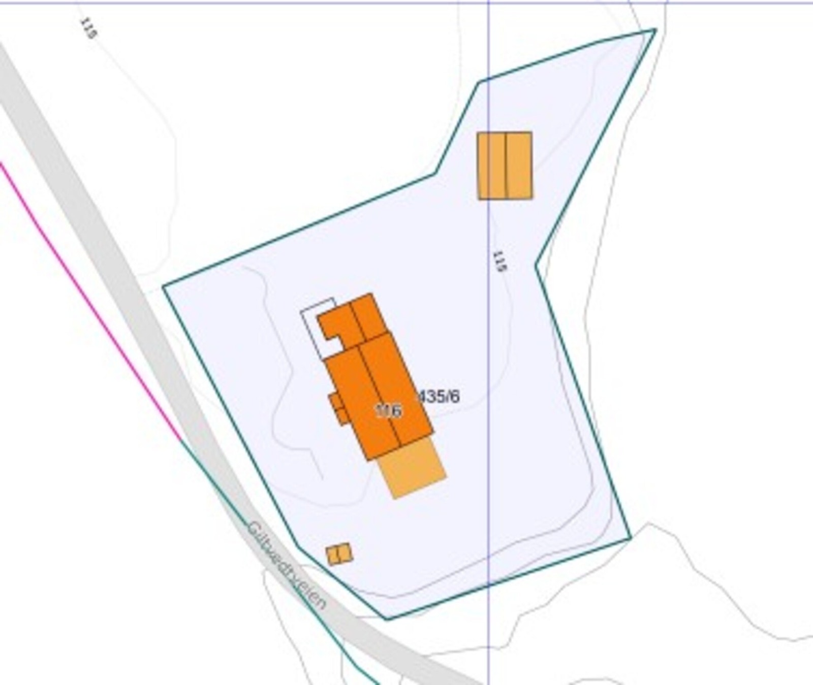 Utsnitt grunnkart Galleribilde
