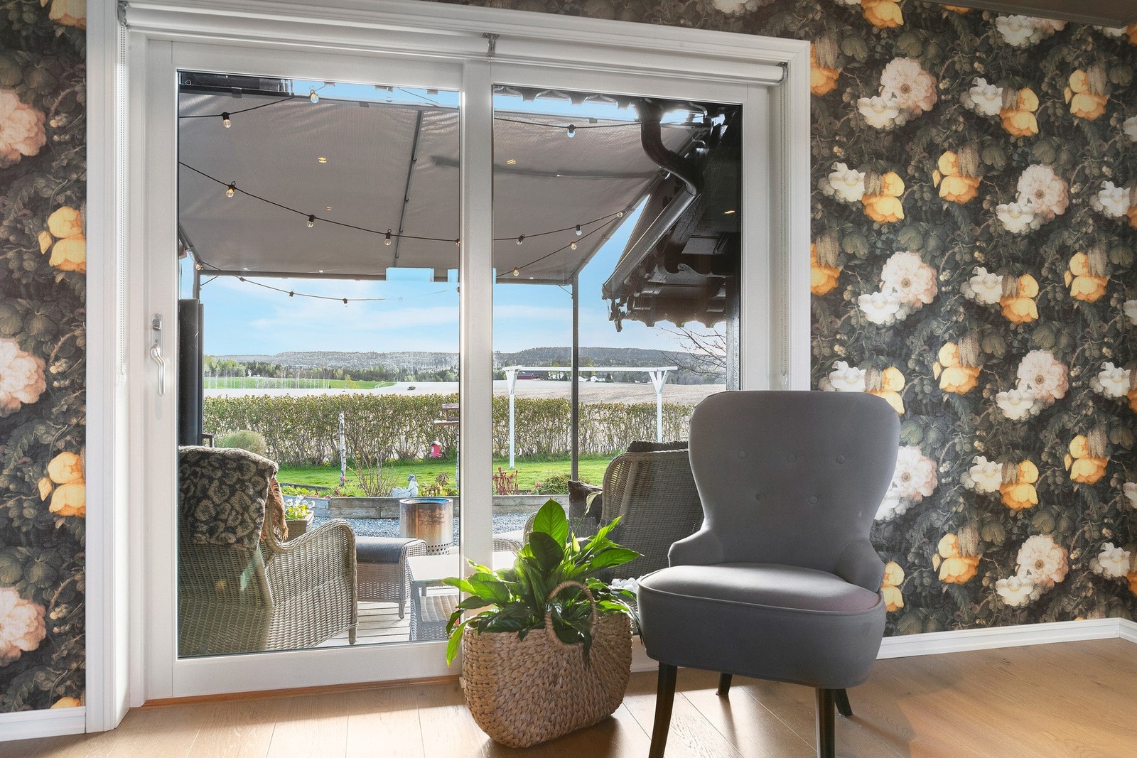 Utgang til terrasse Galleribilde