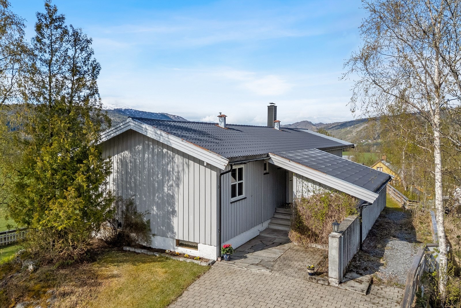Dronefoto Galleribilde
