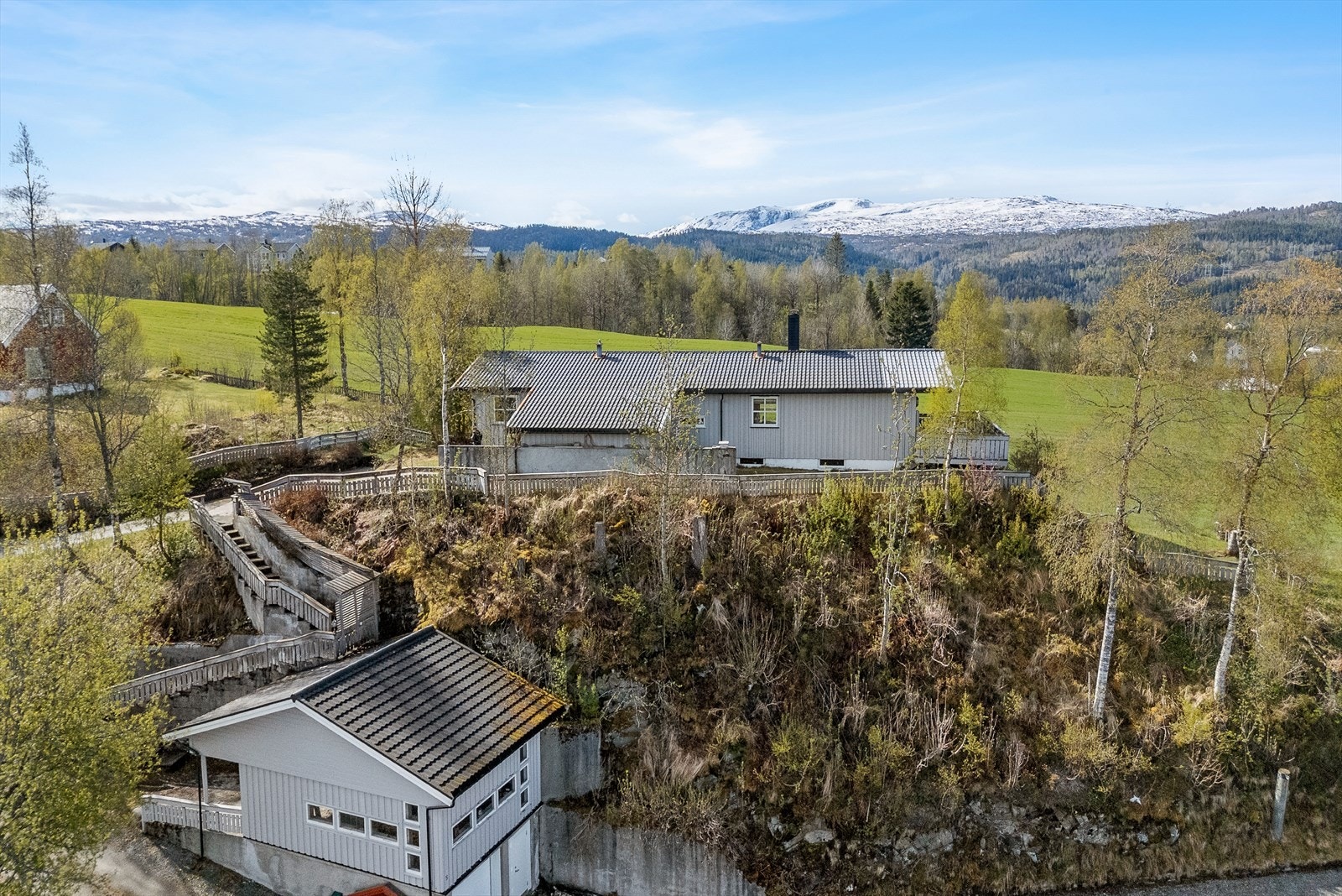 Dronefoto Galleribilde