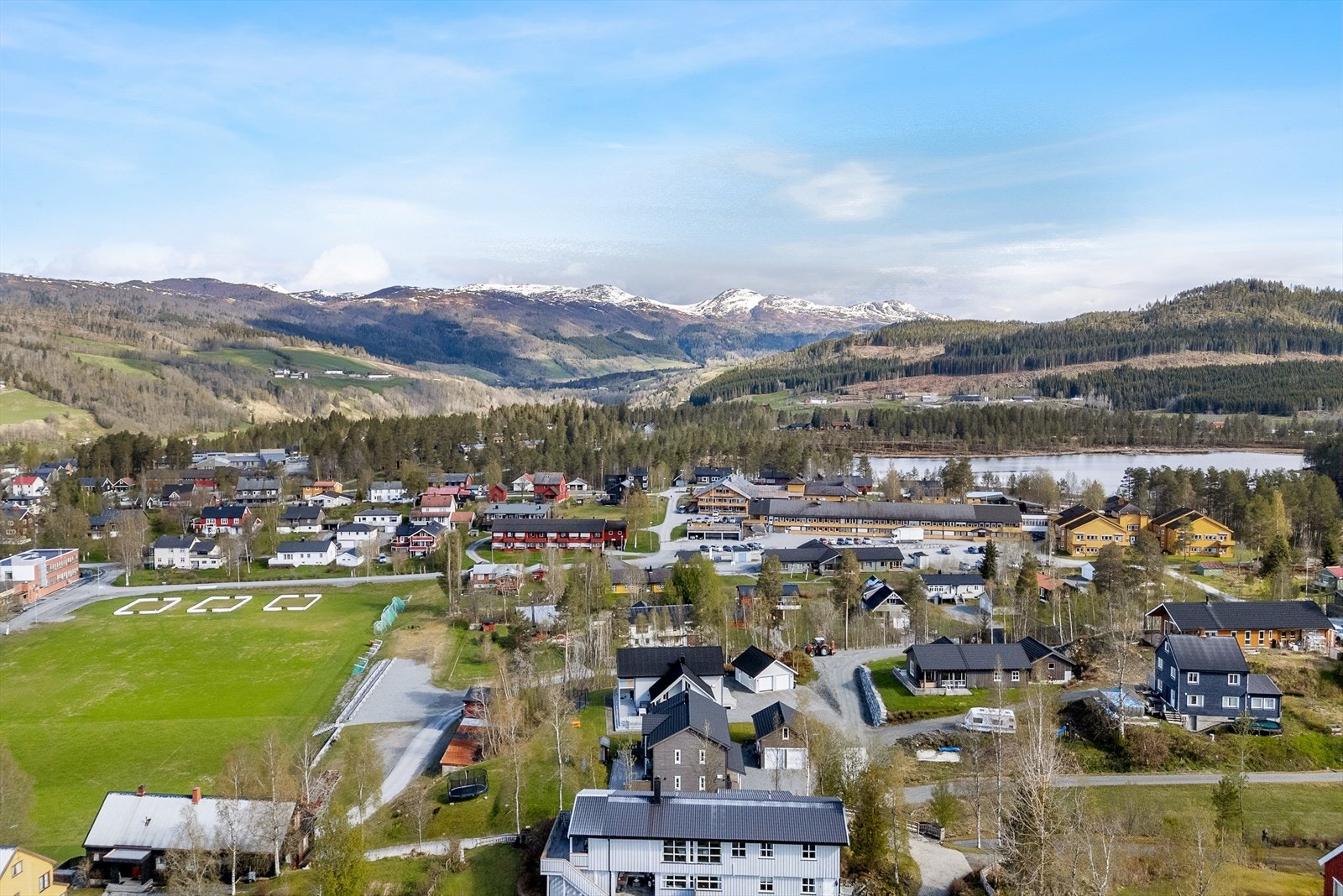 Dronefoto Galleribilde