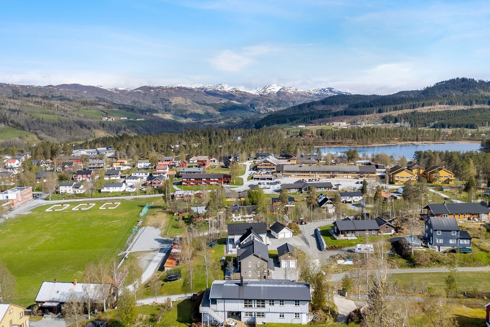 Dronefoto Galleribilde