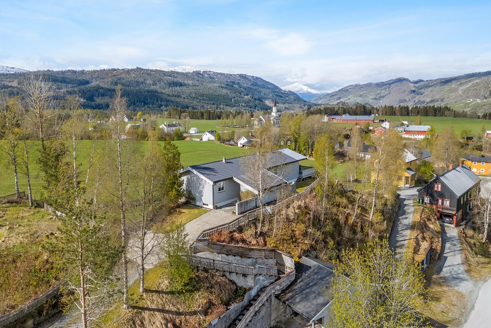 Dronefoto Galleribilde