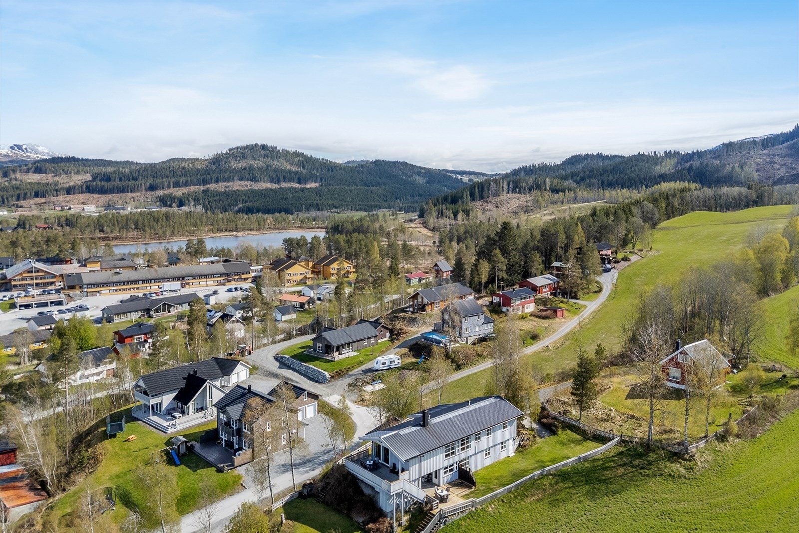 Dronefoto Galleribilde