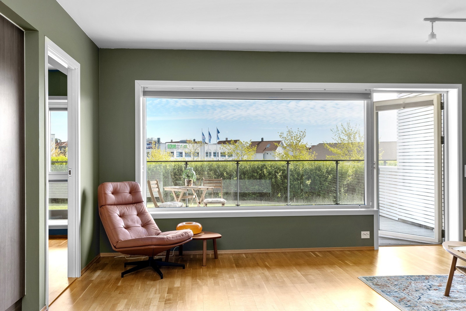 Leiligheten har balansert ventilasjon som sikrer et sunt og godt inneklima. Galleribilde