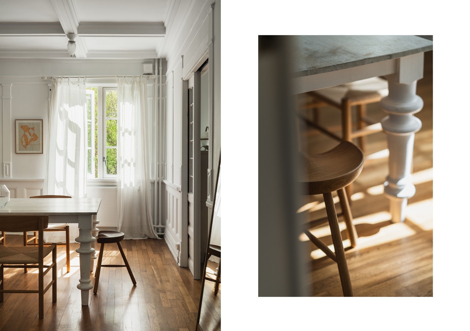 Dette er rom skapt for lange middager, store sammenkomster og et hjem med sosial tyngdepunkt. Galleribilde