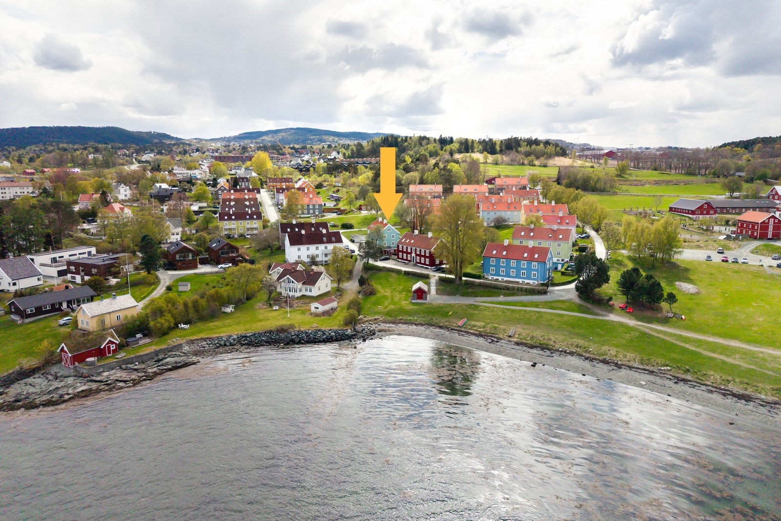 Rotvollfjæra og Ladestien er i umiddelbar nærhet Galleribilde