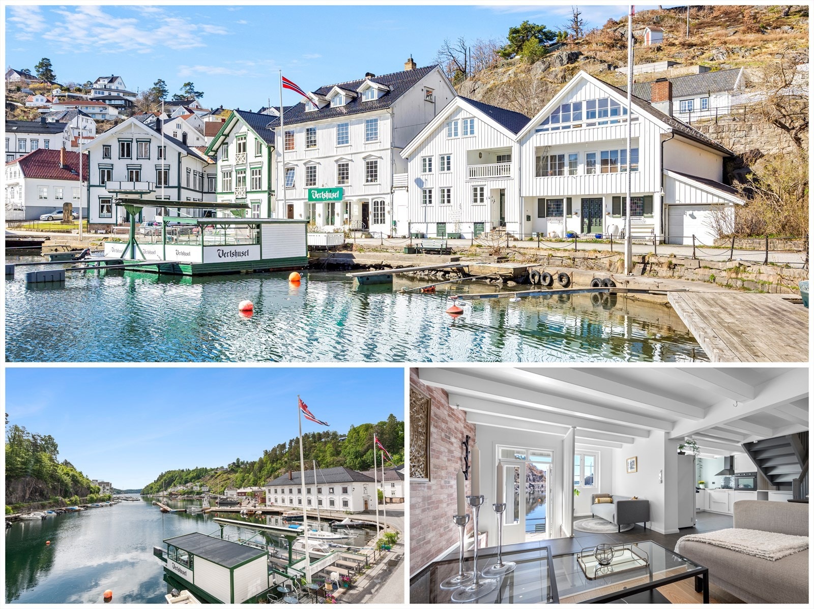 Tvedestrand sentrum - Sjarmerende og påkostet hus med brygge og nydelig utsikt! IKKE BOPLIKT! Galleribilde