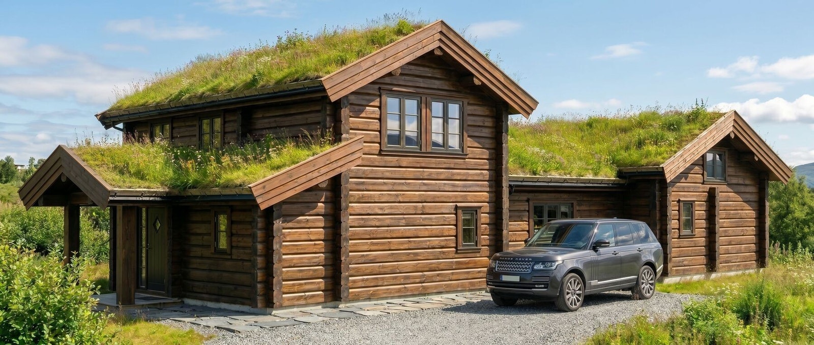 Illustrasjon av Andor 3K på tomten. Bildet er AI-generert og avviker fra virkelig terreng. Galleribilde