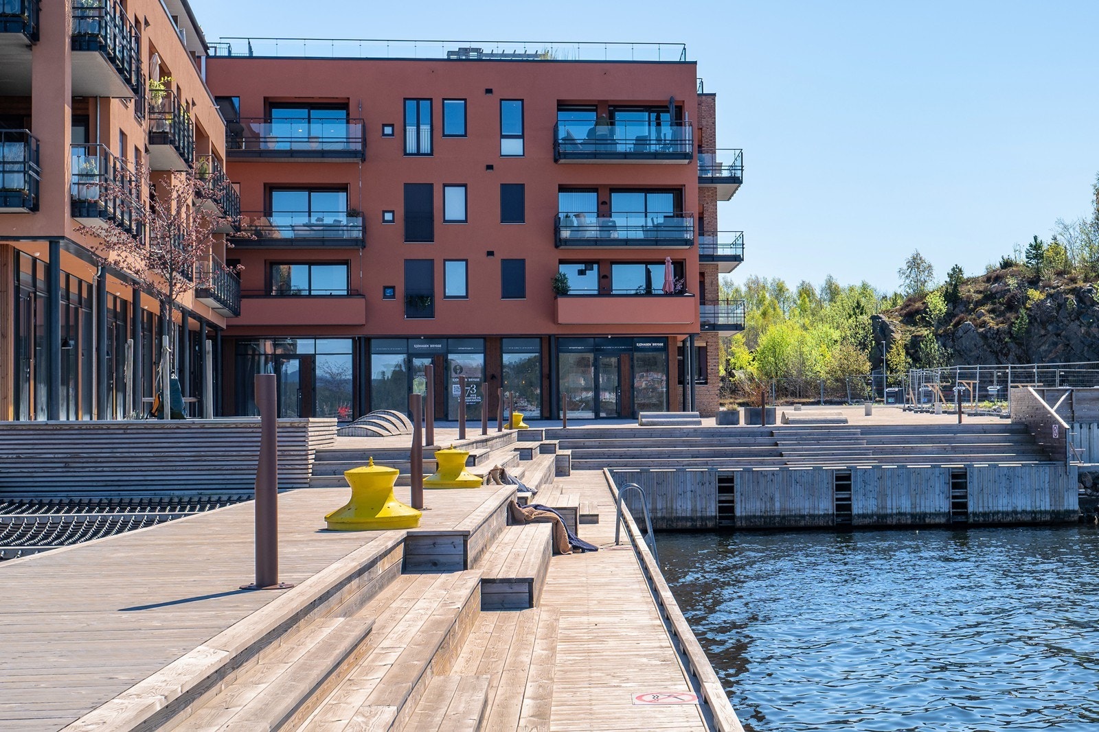 Bryggepromenaden er et populært og nyskapende boligområde. Galleribilde