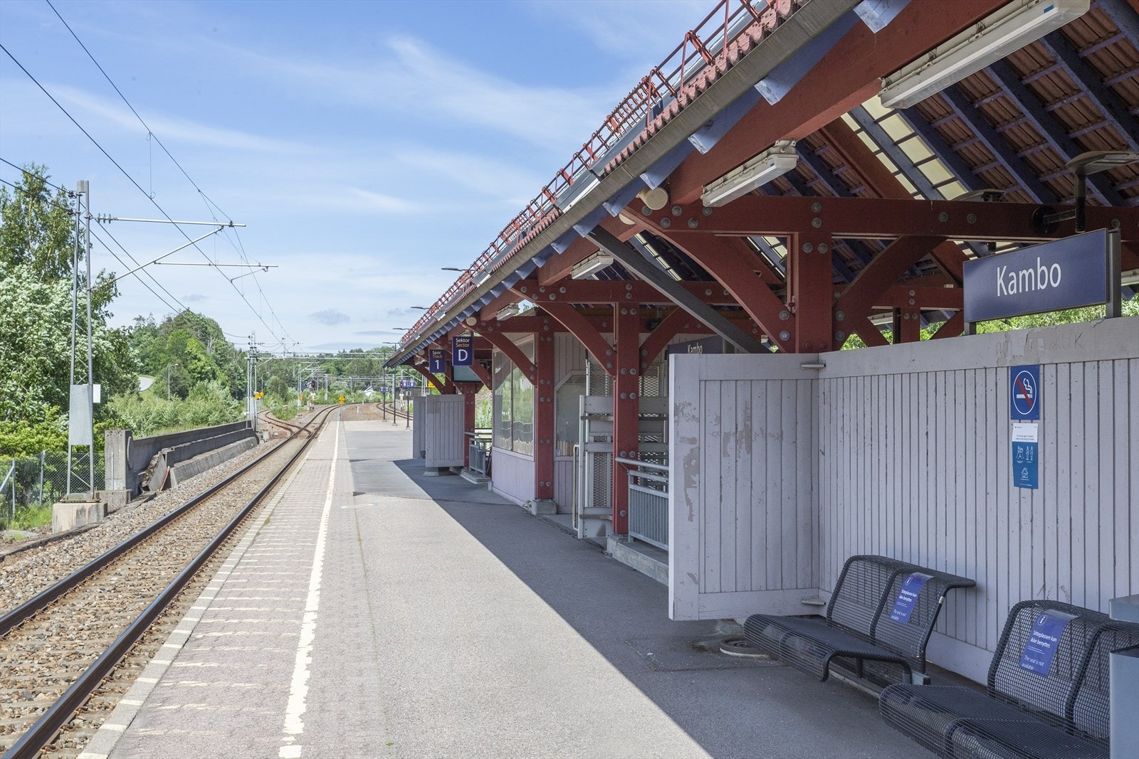 400m til togstasjon, 32 minutter med tog til Oslo S Galleribilde