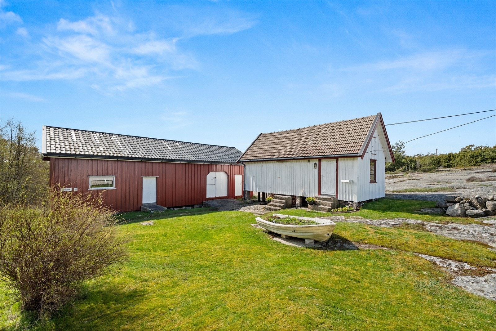 Eiendommen nyter nydelige sol og utsiktsforhold. Galleribilde