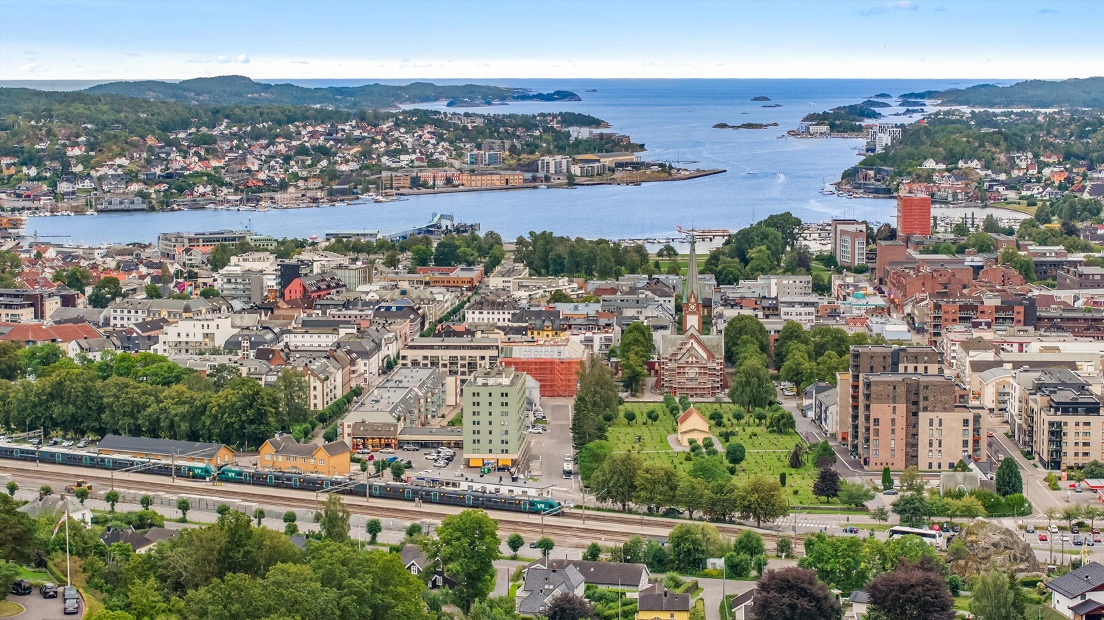 Område Sandefjord sentrum Galleribilde