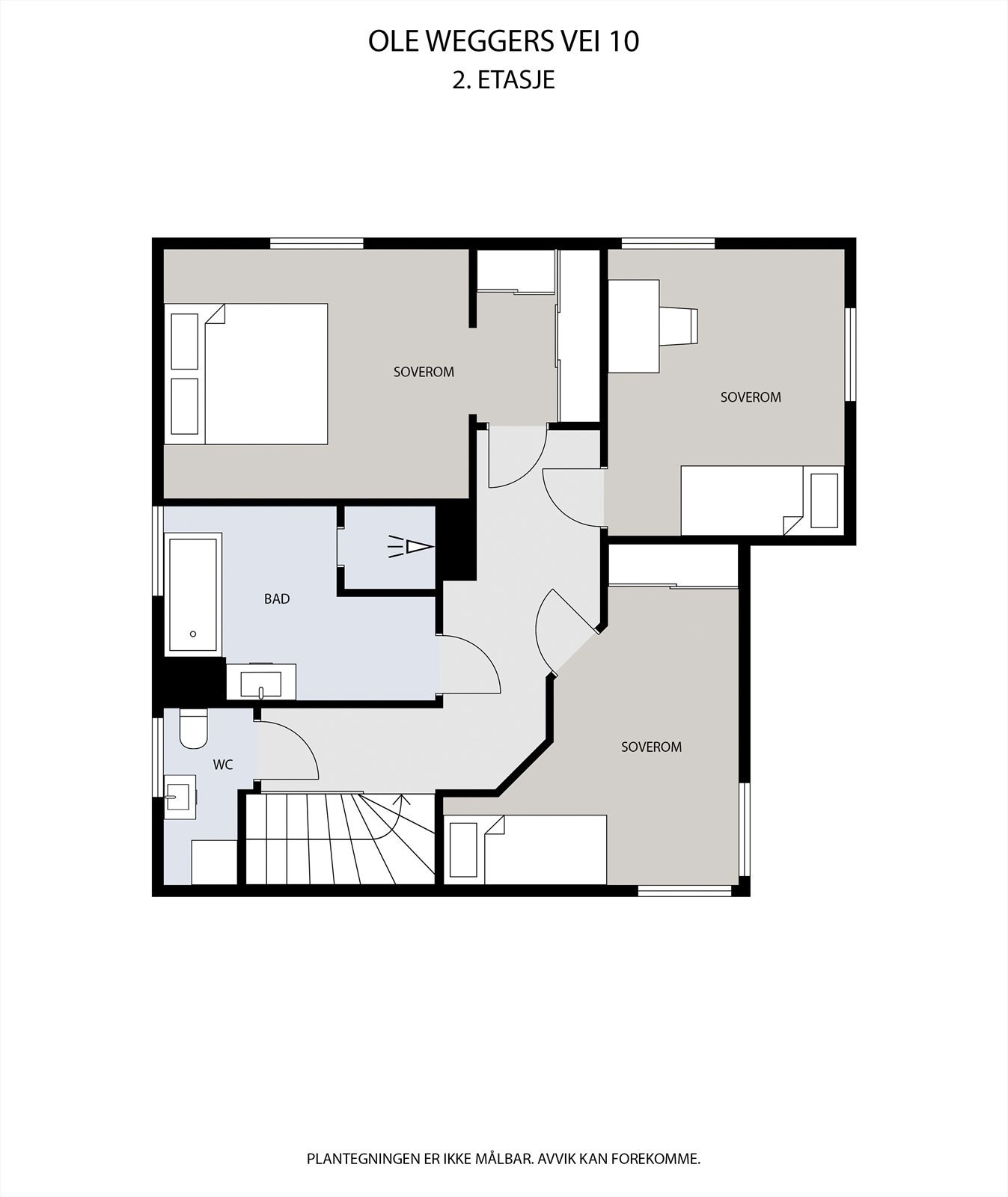 Plantegning 2ETG Galleribilde