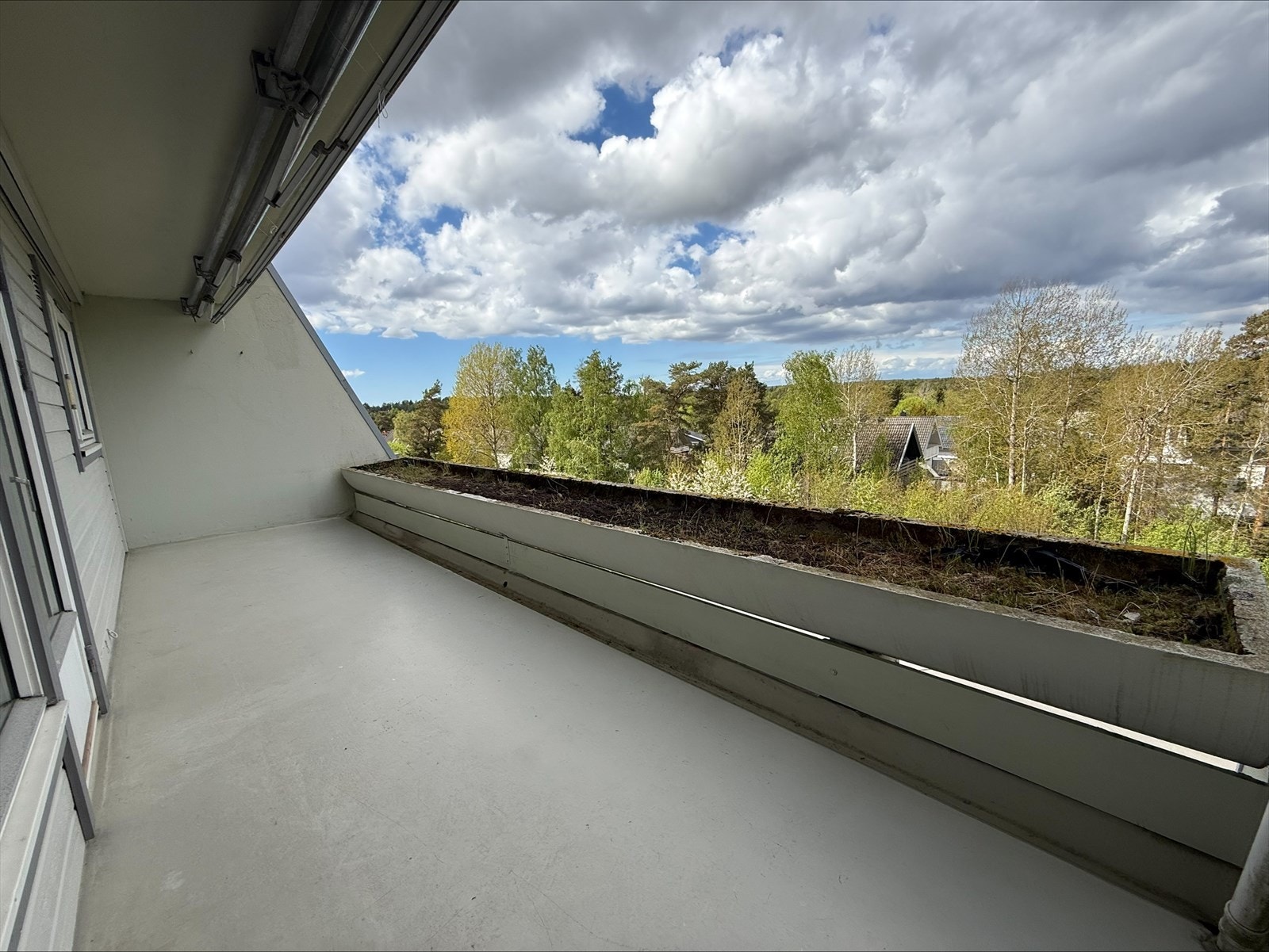 Solrik vestvendt terrasse Galleribilde