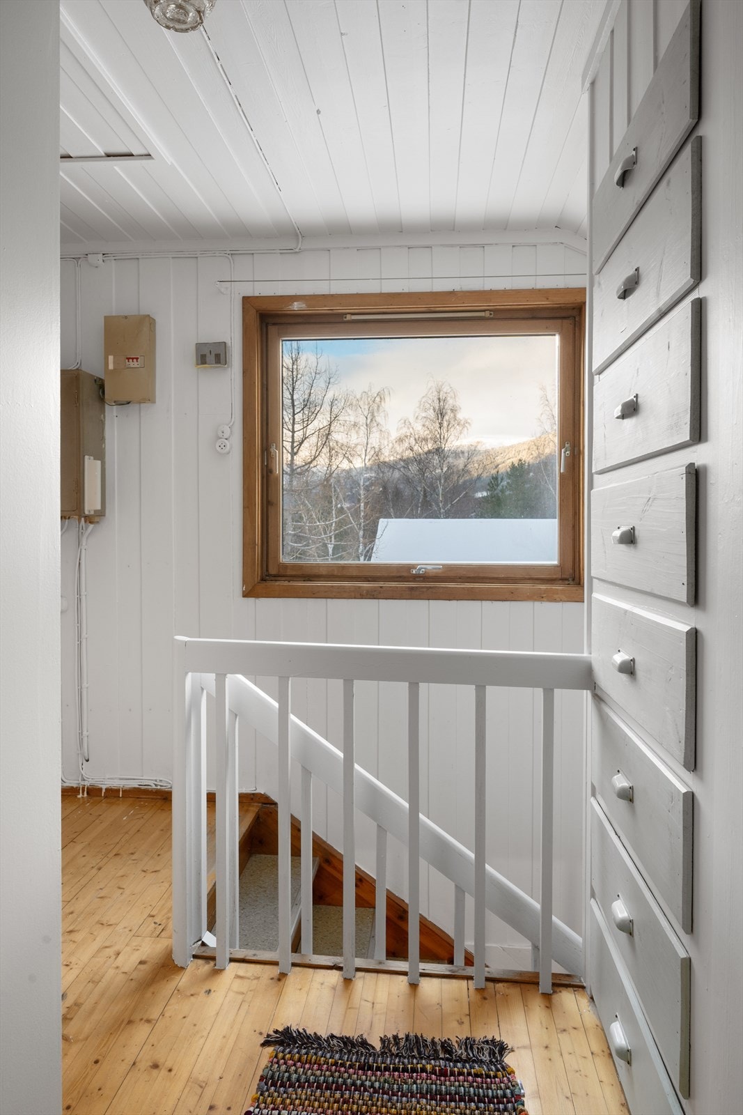 Fra gangen er det tilgang til etasjens øvrige rom. Galleribilde