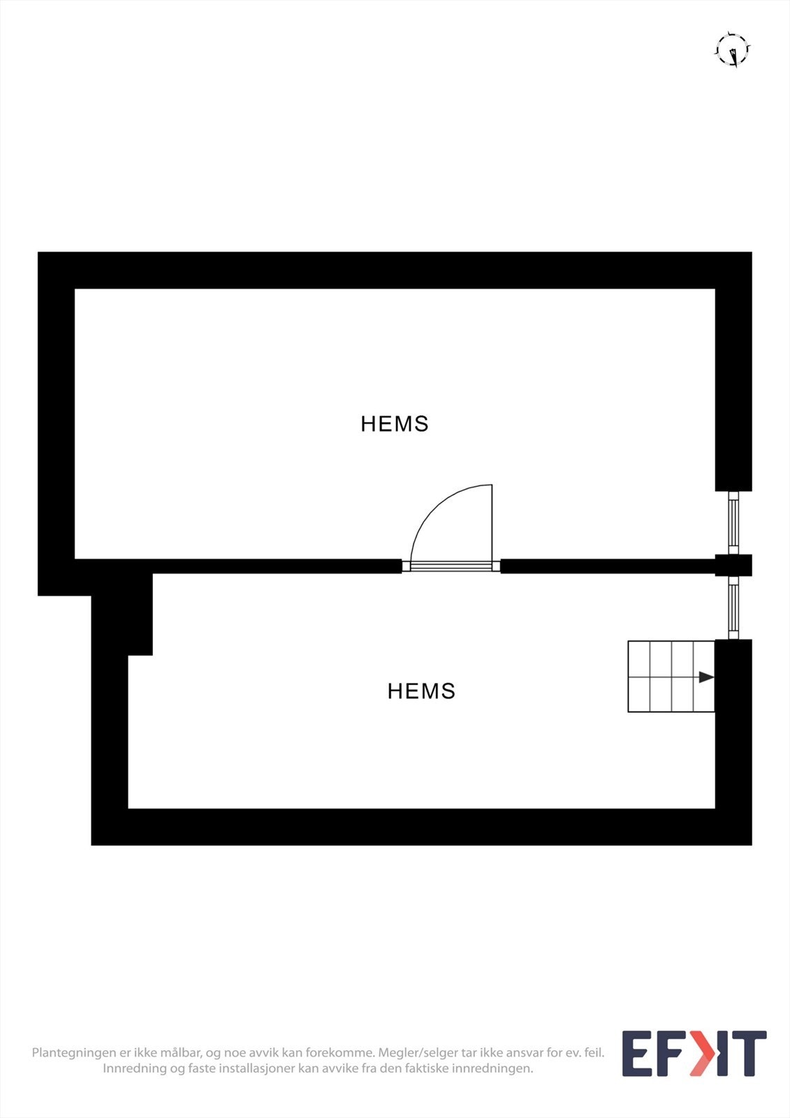 Plantegning hems Galleribilde