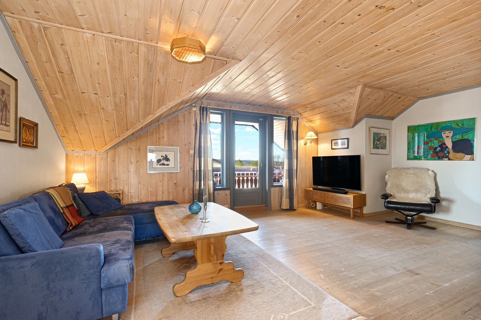 Loftstue Galleribilde