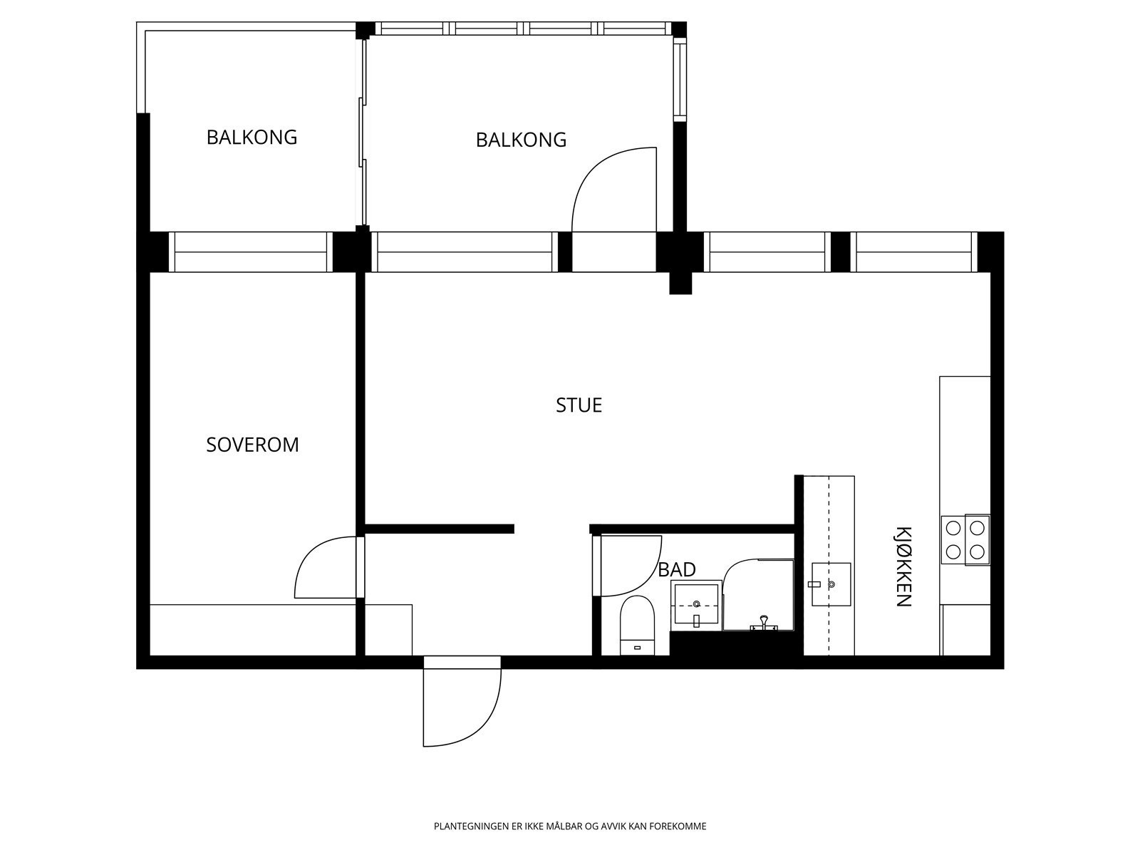 Planskisse. Galleribilde
