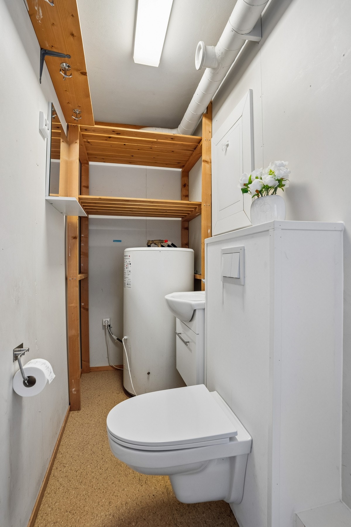 Tidligere bod er omgjort til toalettrom i perioden badet ble totalrenovert. Galleribilde