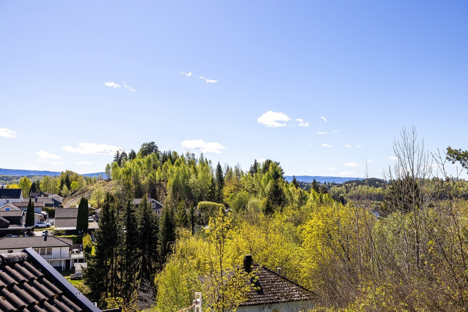 Fra eiendommen er det kort vei til skog og mark med gode turmuligheter. Galleribilde