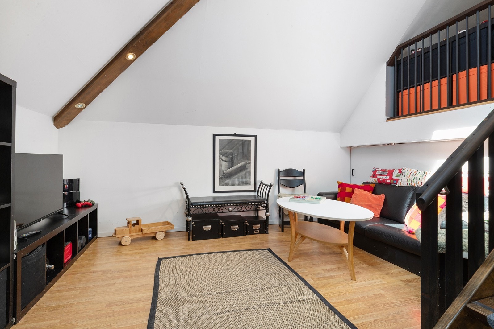 Soverom, stue Galleribilde