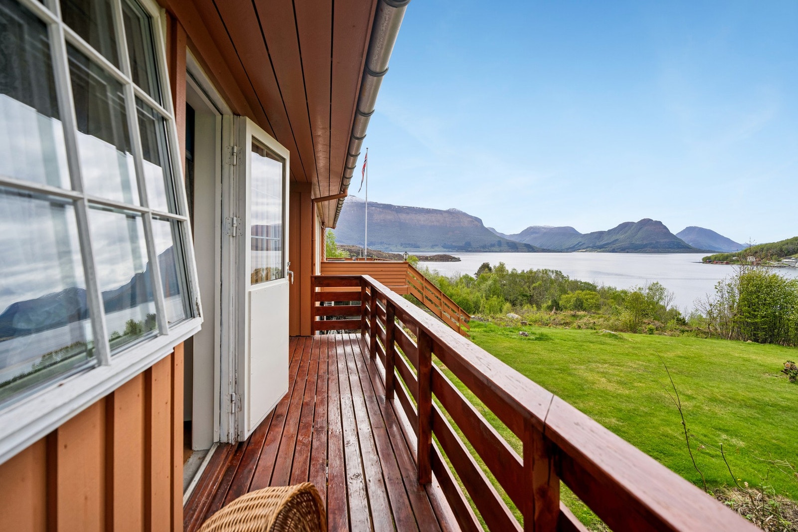 Terrasse med utgang fra soverom Galleribilde