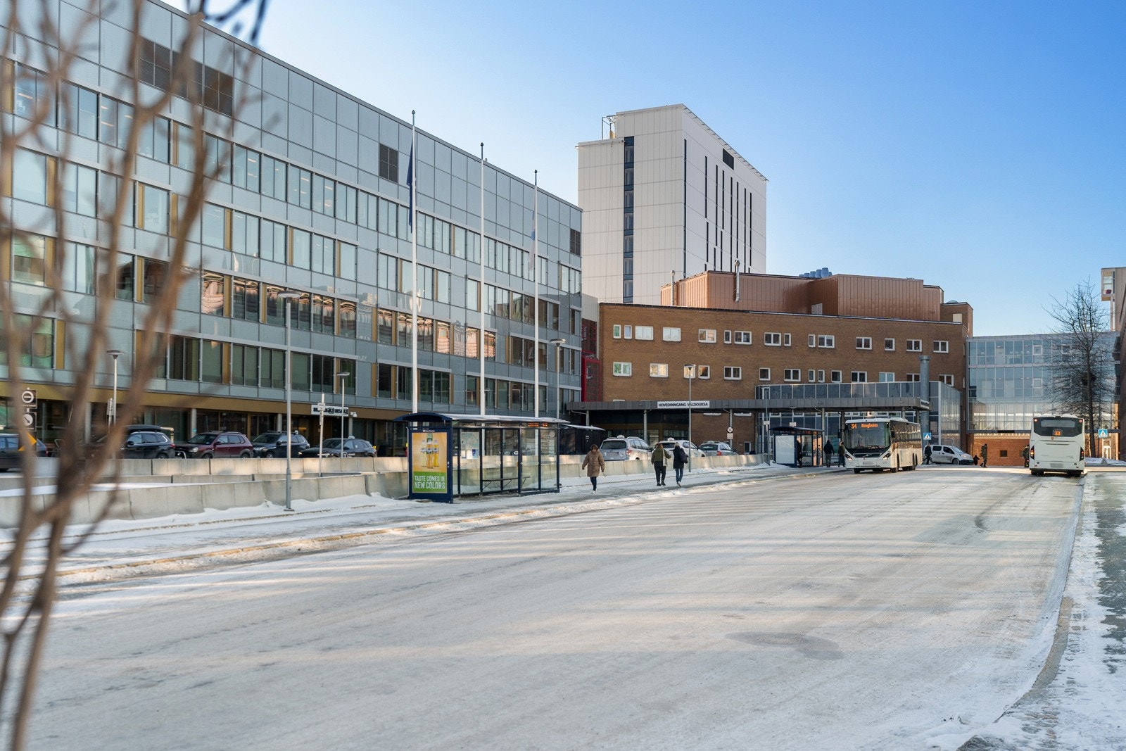 UiT/UNN ligger i gang/sykkelavstand fra leiligheten. Galleribilde