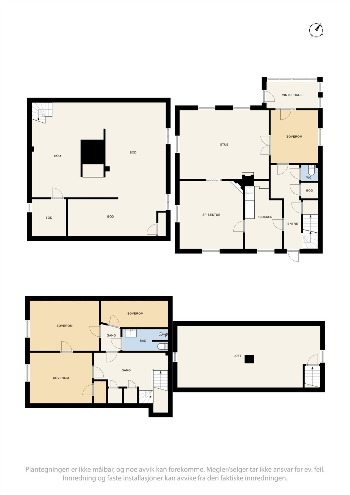 Plantegninger Gokstadveien 9 Galleribilde