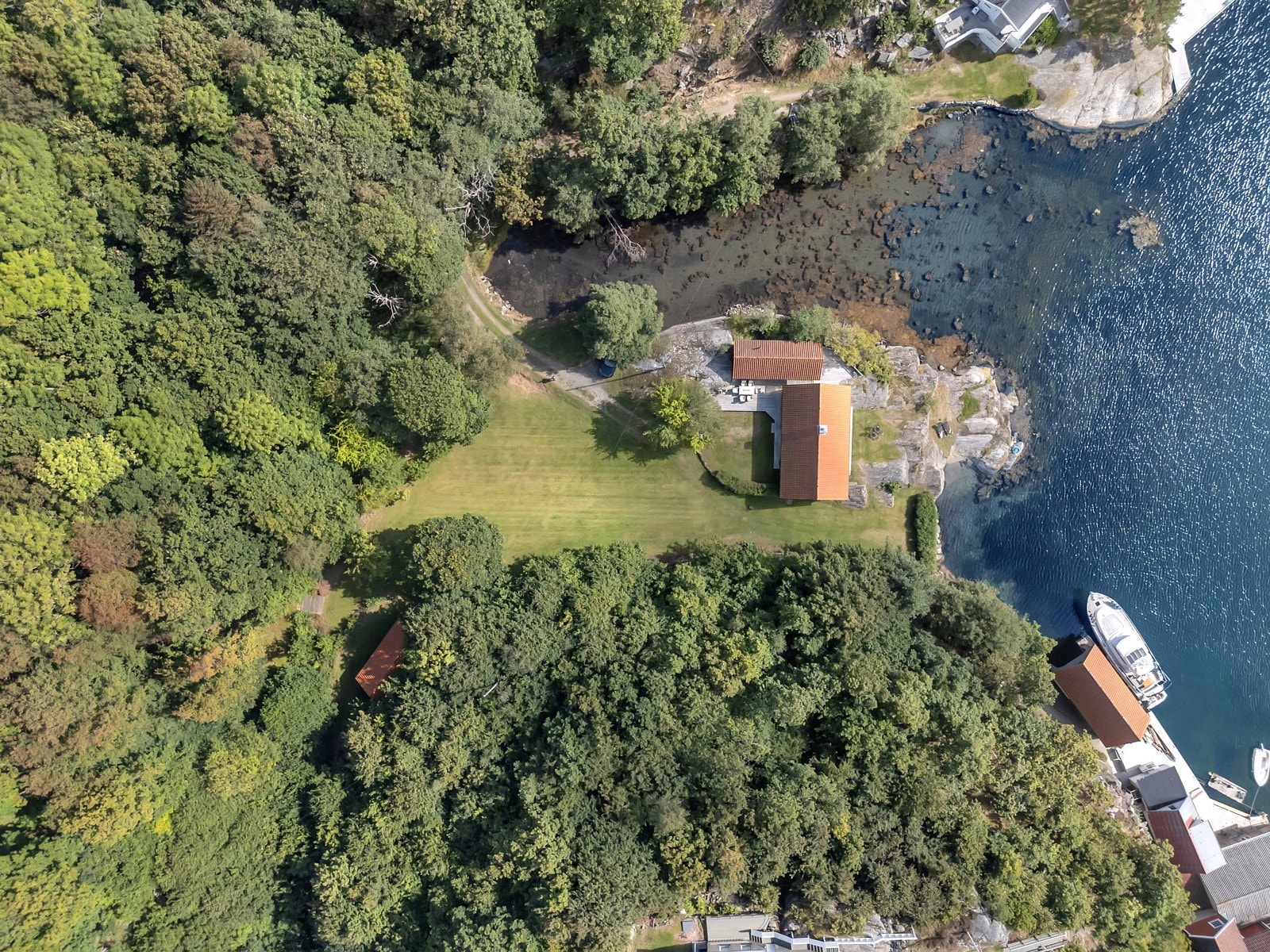 Dronefoto. Galleribilde