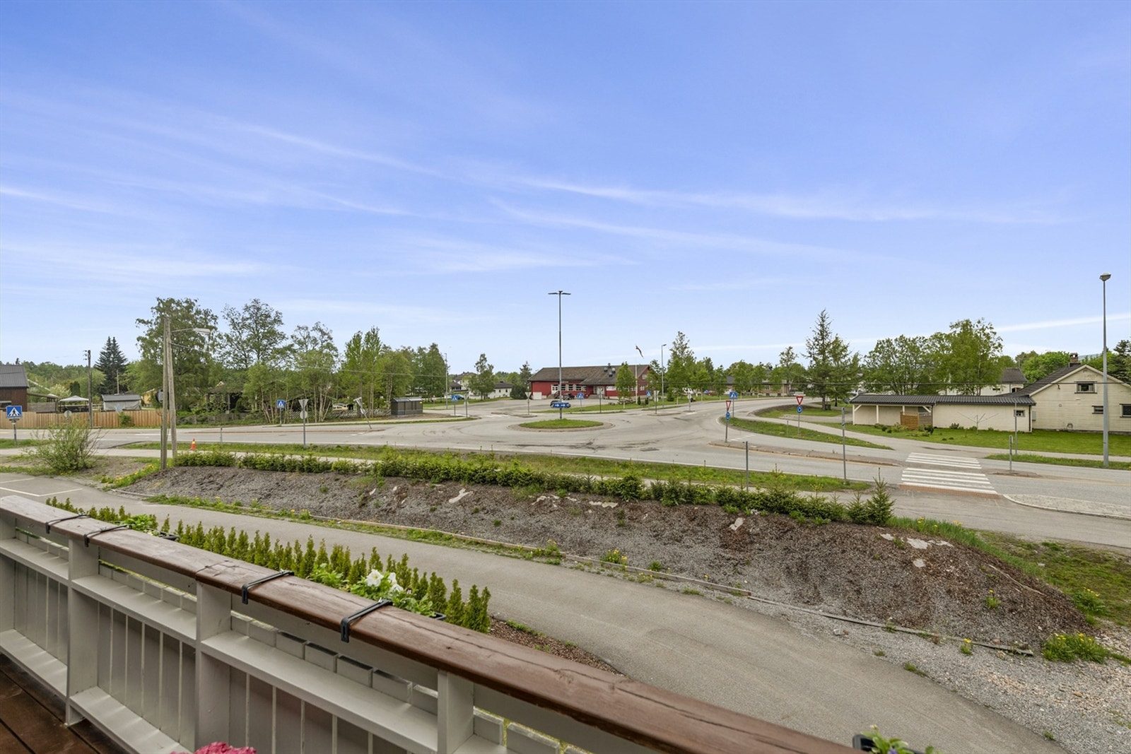 Utsikt fra terrasse Galleribilde