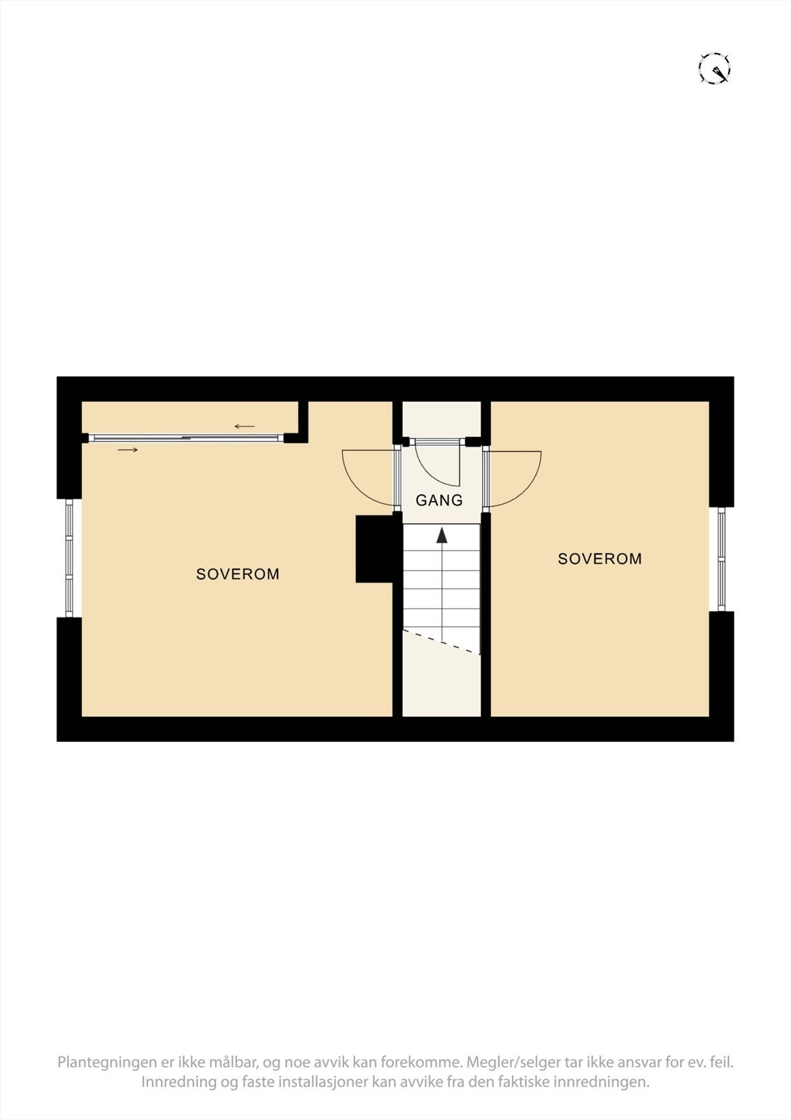 Plantegning 2.etg. Galleribilde