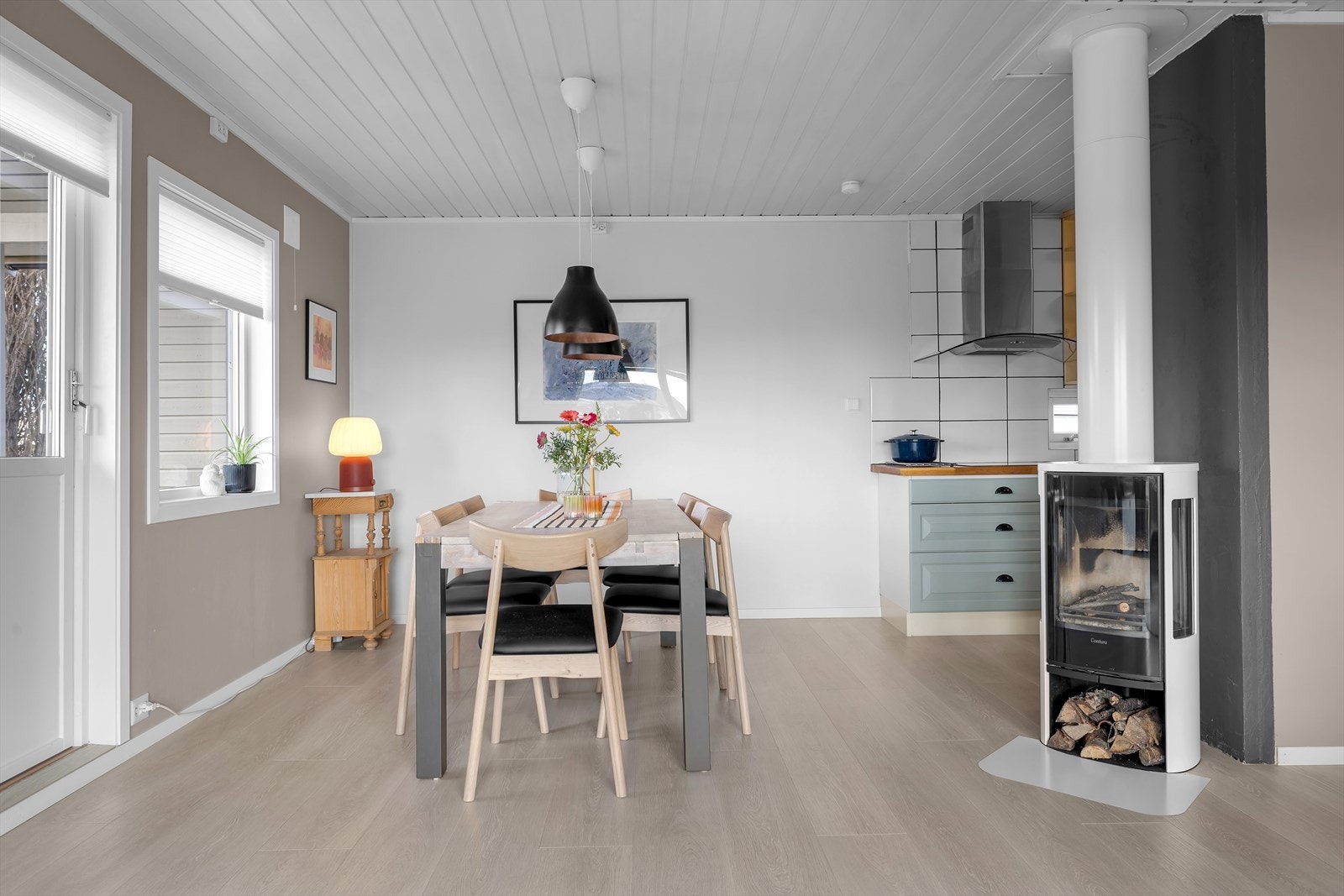 Her kan du slå deg ned med et godt måltid. Galleribilde