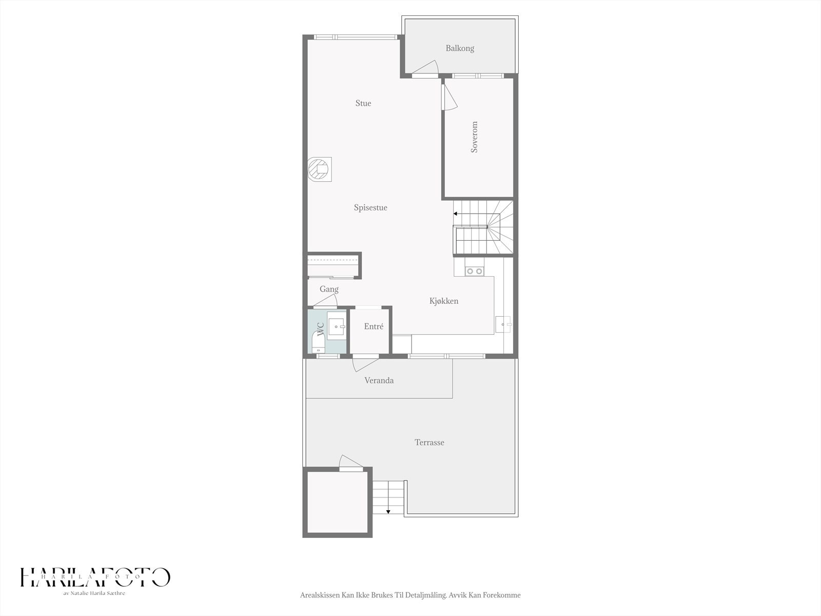 - Plantegning hovedetasje - Galleribilde