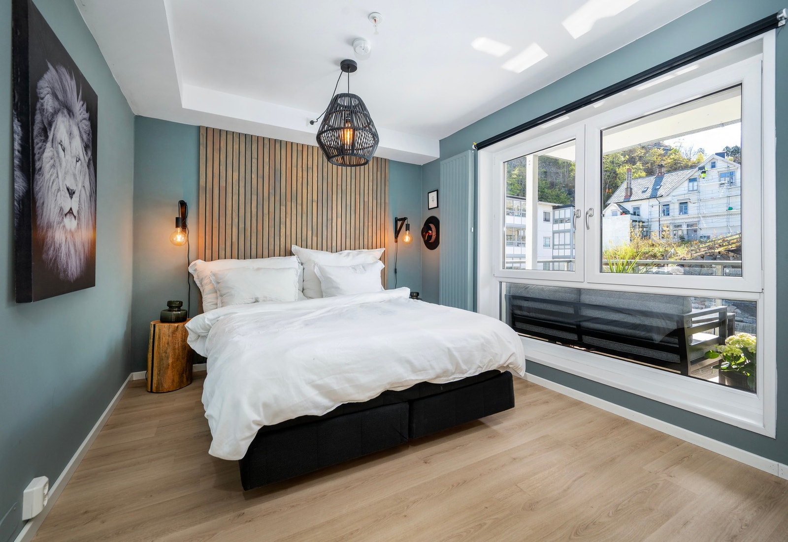 Stort soverom Galleribilde